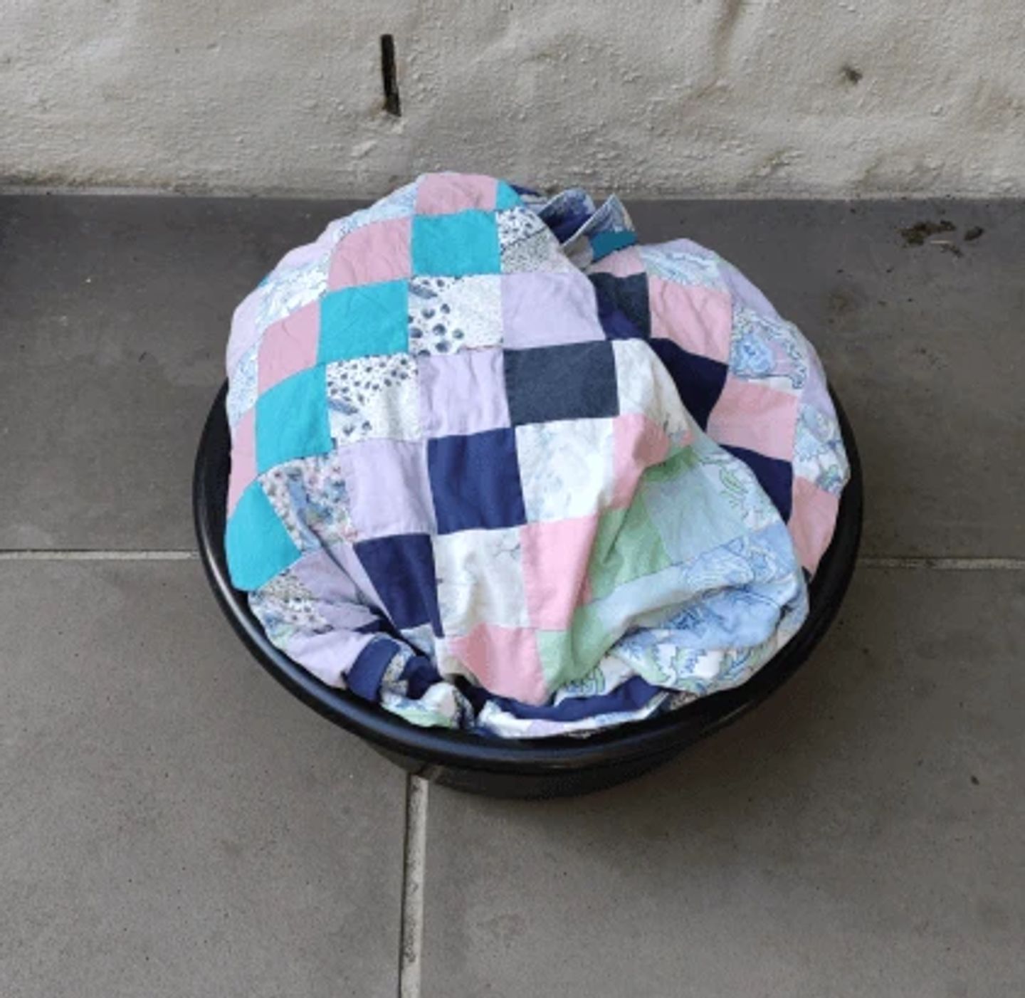 Wrap the pot tightly