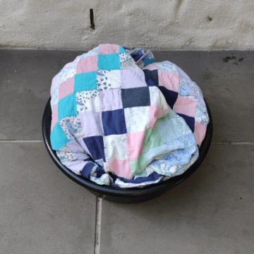 Wrap the pot tightly