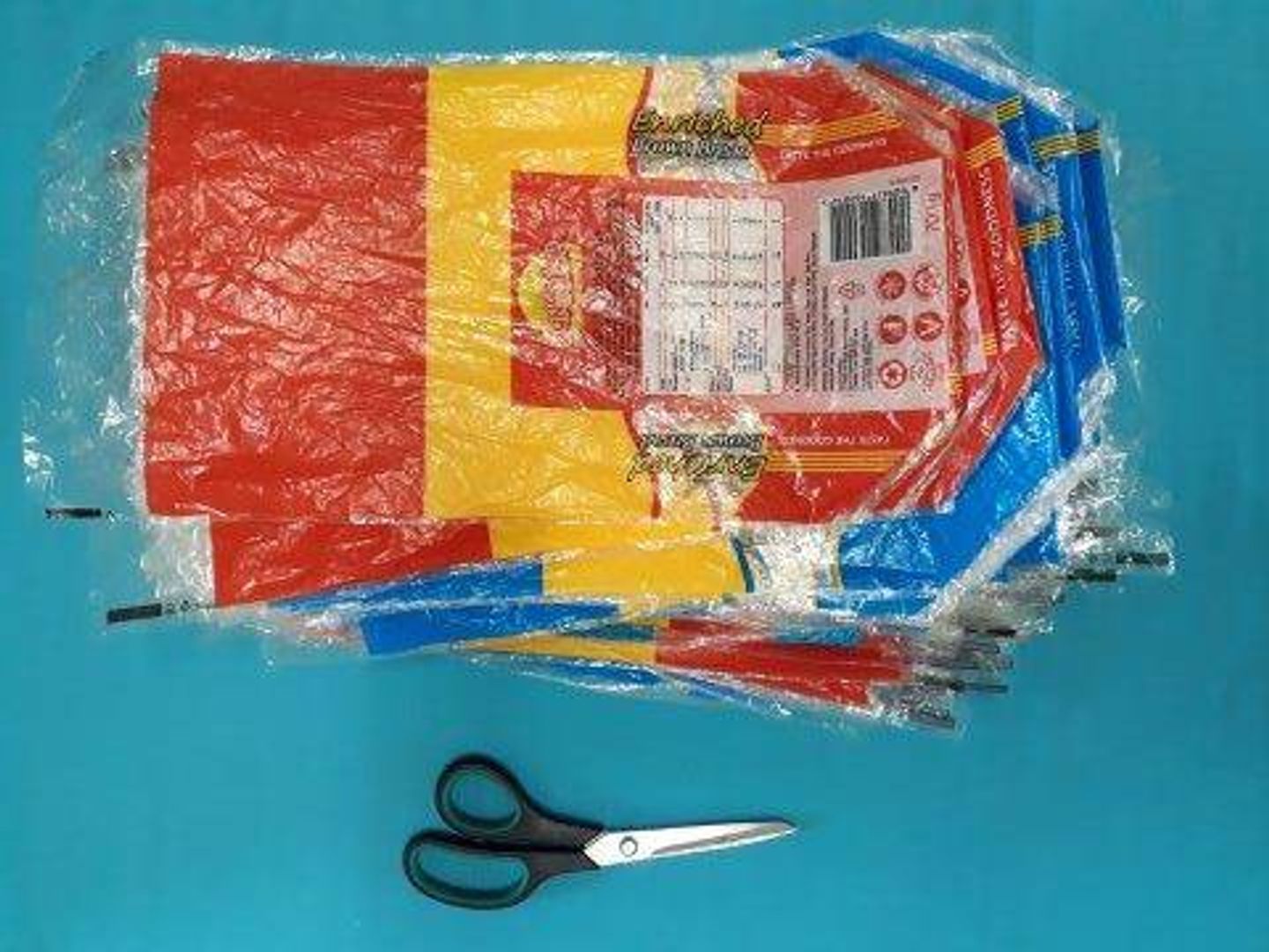 Bread bags and scissors