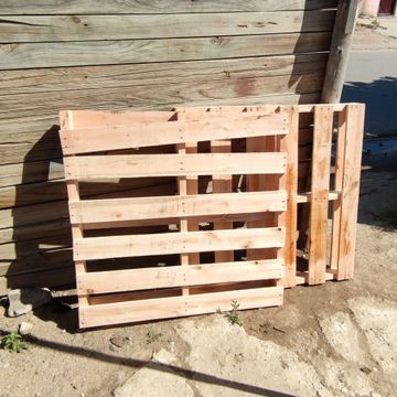 Palettes as we bought them