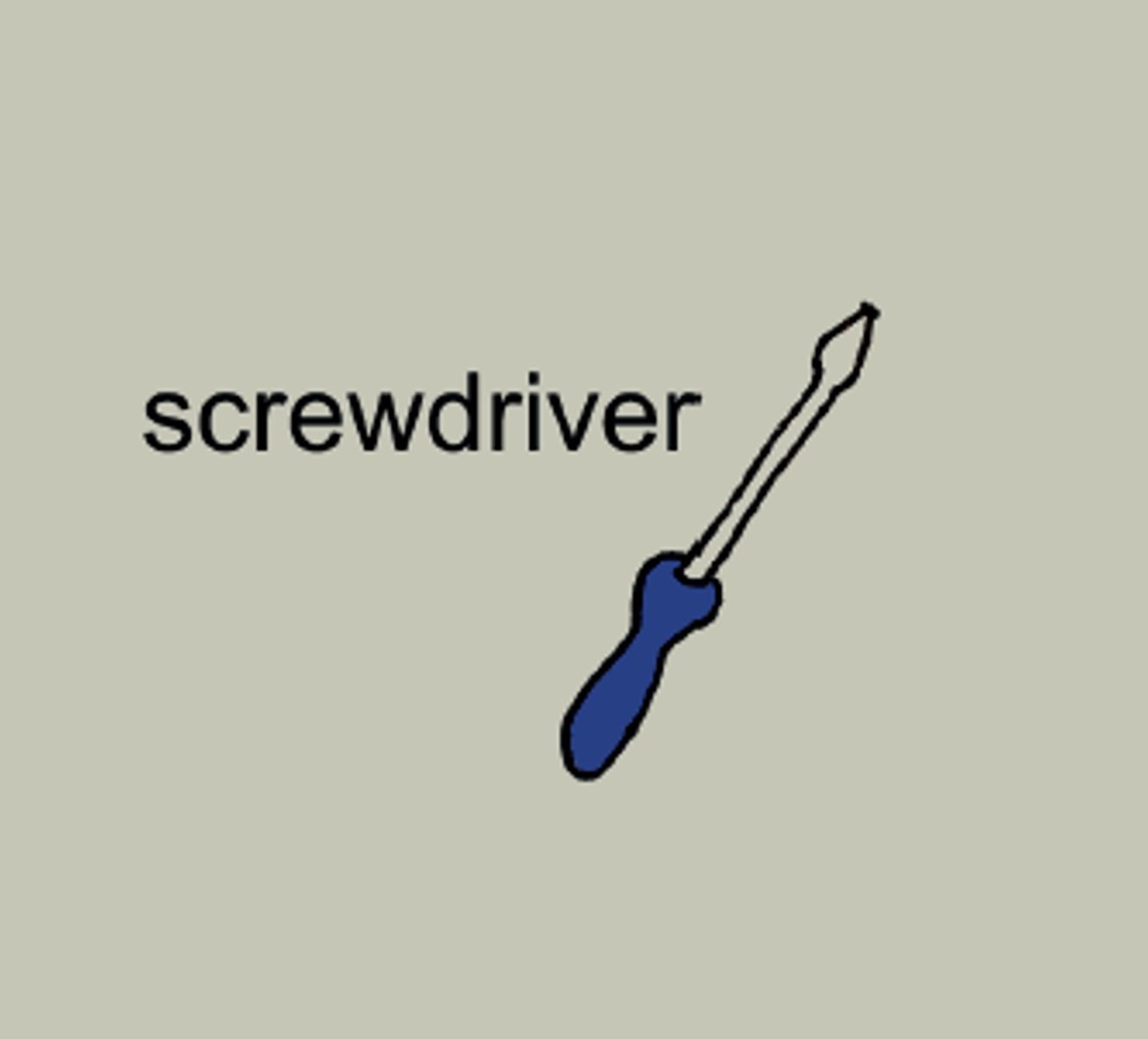 screw driver