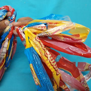 Make an overhand knot