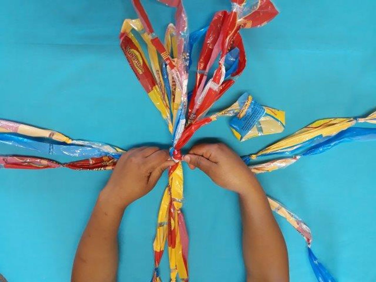 Group your strands ad start plaiting