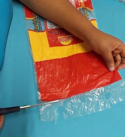 Cutting off the uneven and broken top