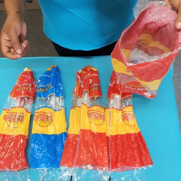 Put all the bread bags in one bread bag