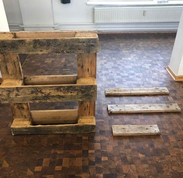 Cut the bottoms for the storage