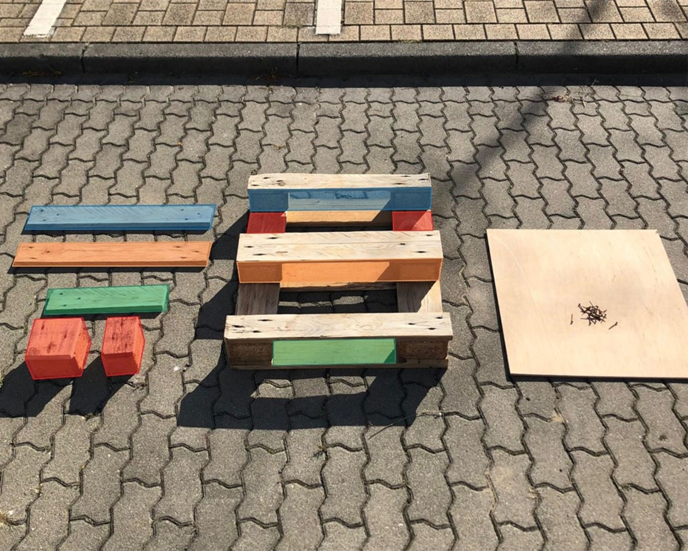 Cut the bottoms for the storage