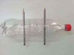 Second pencil through holes