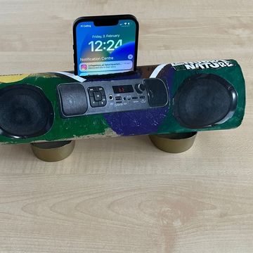 Assembled Boom Box