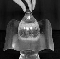 Fill up the soda bottle