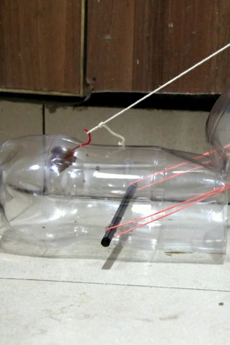 Ready assembled rat trap