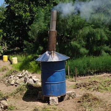 There will be smoke in the beginning